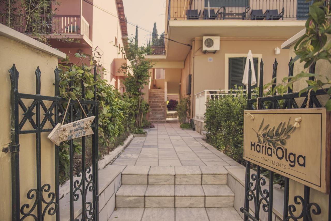 Maria Olga Apartments Benitses  Ngoại thất bức ảnh